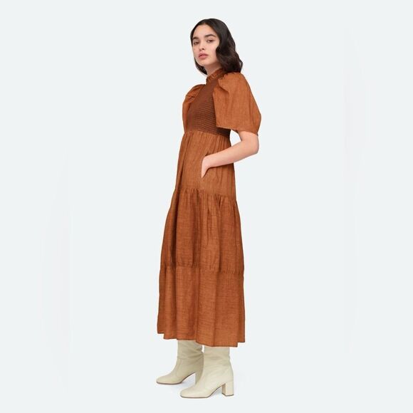 Sea New York • Yara redwood midi dress - Picture 3 of 11